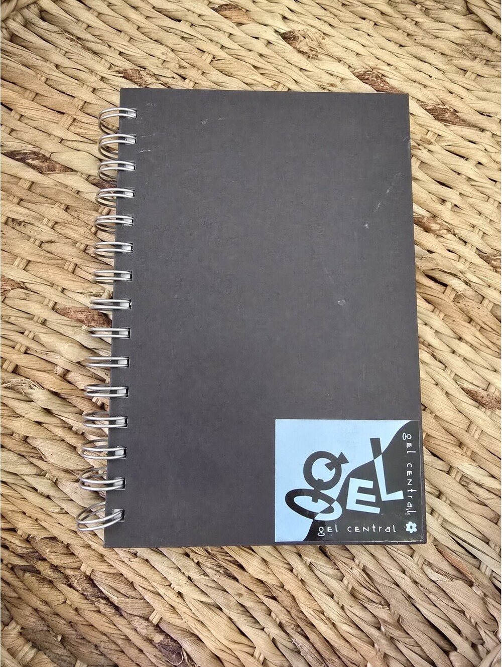 Y2K 90s Gel-Ink Milk Pen Paper Spiral Notebook Black / White Paper NOS